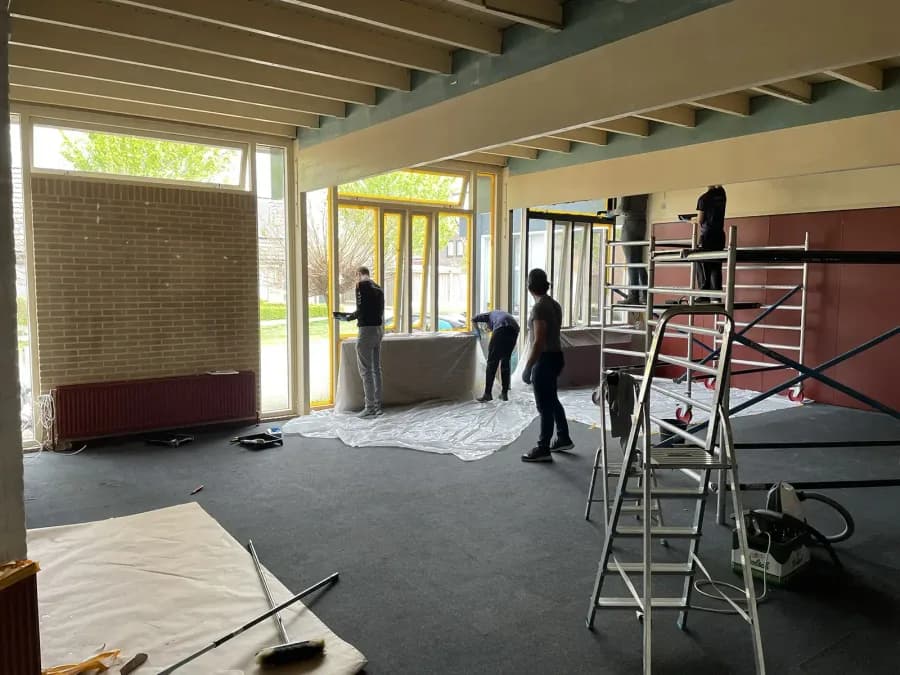 Kontori renoveerimine ’t Hoge Vonderis Deurningenis